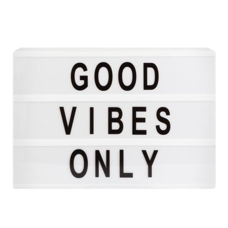 Led Light Box Con Letras Pvc 3 Lineas