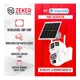 thumbnail image 2 of Camara De Seguridad Solar Vigilancia Doble Zeker 3mp Pack X3 Blanco, 2 of 3