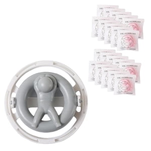 Magideal - Lavadora Hair Catcher Pet Hair Remover Para Lavandería Depilación Anti Winding Herramientas De Limpieza Portátiles Lavadora Hair Catchers Para Manta Gris