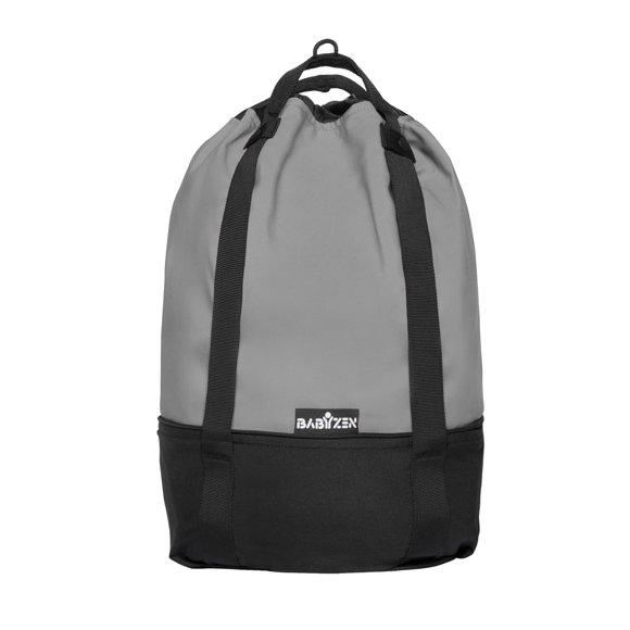 Bolsa de cochecito Babyzen YOYO gris con base de rueda y ganchos