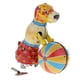 thumbnail image 3 of El perro del enrollamiento empuja la bola redonda los regalos retráctiles del juguete de la lata del juguete retro, 3 of 3