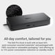 thumbnail image 5 of Estación de acoplamiento para dispositivos electrónicos Dell Pro Dock WD25 100W USB-C, 5 of 8