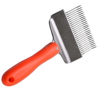 Magideal - Horquilla De Detección De 25 Pines, Horquilla De Detección De Apicultura, Horquilla De Detección De Peine De Dientes De Acero Inoxidable Para