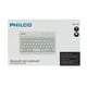 thumbnail image 4 of Mini Teclado Bluetooth 7 Recargable Blanco Bk-701, 4 of 4