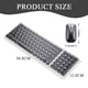 thumbnail image 4 of Teclado inalámbrico Bluetooth de modo dual de 2,4 G para negocios, silencioso, para cargar tabletas y portátiles, 4 of 5