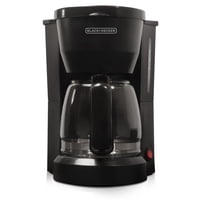 Cafetera Black+Decker Dcm600B Para 5 Tazas Con Jarra De Vidrio Duralife