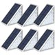 thumbnail image 1 of Luces LED solares AUDLES impermeables para exteriores, paquete de 6, 1 of 4