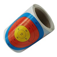 Ioensy - Pegatinas De Objetivo De Tiro De Salpicadura De 3 ""Para Práctica De Caza Rojo Amarillo Azul