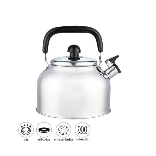 Tetera 4 Litros Acero Inoxidable 1 Un Haus