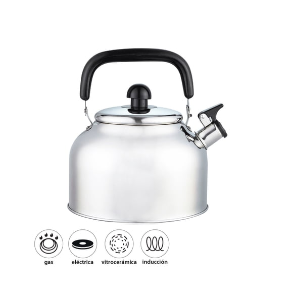 Tetera 4 Litros Acero inoxidable, 1 Un