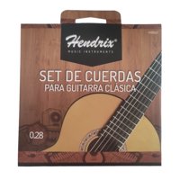 Set De Cuerdas Guitarra Clasica Hendrix Hx0037