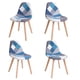 thumbnail image 1 of Pack 4 unidades Silla Comedor Eames PatchworK Azul, 1 of 6