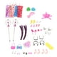 thumbnail image 5 of Conjunto De Moda De Muñecas, Artesanía De Imitación Para Niñas, Regalos, Festivales, Juguete Educativo, 79 Piezas A, 5 of 5