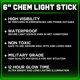 thumbnail image 2 of Glow Sticks PartySticks Emergency, 12 horas, 12 pulgadas, color verde ultrabrillante, 2 of 6