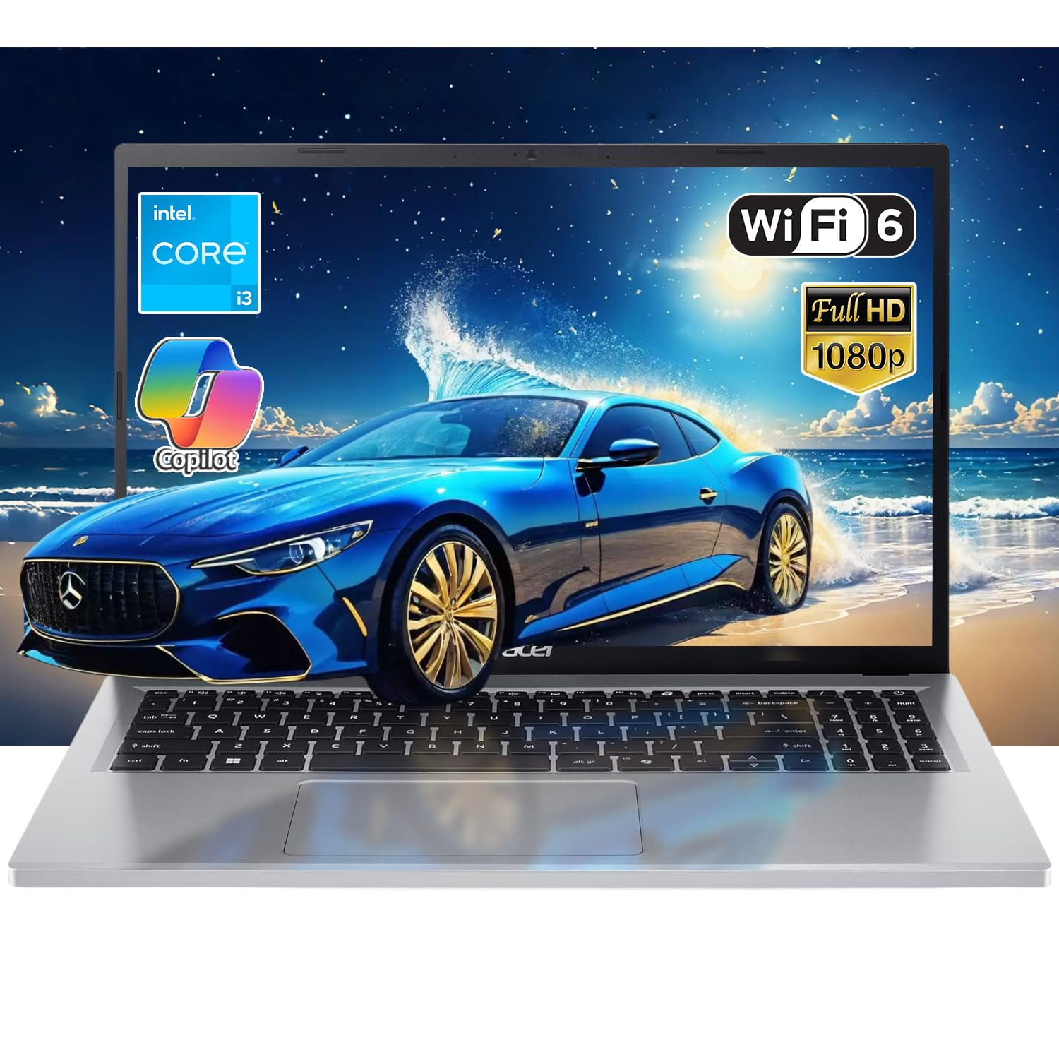 Laptop Acer Aspire Go 15,6" Full Hd Intel Core I3 8gb 128gb