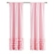thumbnail image 2 of Cortina Blackout Your Zone Rosada Volados 213 cm Reversible, 2 of 3