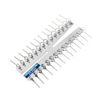 Magideal - Herramienta De Medición De Diámetro De Tubo De Cobre Para Refrigeración, Multiusos, Manual, Práctica, Resistente, Universal, 14,3 X 3,9 Cm, Precisa Y