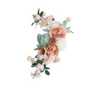 Bothyi - Ceremonia De Boda Decoración De Flores Botín Floral Artificial Para La Puerta Principal De La Ceremonia