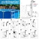 thumbnail image 5 of Pool Skimmer U.S. Pool Supply sobre el suelo con cesto para escombros, 5 of 7