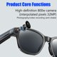 thumbnail image 2 of Gafas Inteligentes samjiuauto con Cámara AI 8MP y Bluetooth, 2 of 6