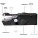 thumbnail image 4 of Mini máquina de coser portátil eléctrica de mano Blinket, 4 of 7