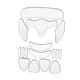 thumbnail image 2 of Pad Parches Antiarrugas Faciales Reutilizables Para Frente Líneas Finas Mejilla, 2 of 5