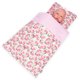 thumbnail image 1 of Juego de ropa de cama para muñecas Rakki Dolli con estampado reversible y edredón, 1 of 7
