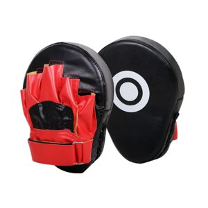 Ioensy - Almohadilla De Boxeo, Almohadilla De Enfoque, Objetivo De Mano De Boxeo De Cuero Pu Para Entrenamiento De Karate Sanda