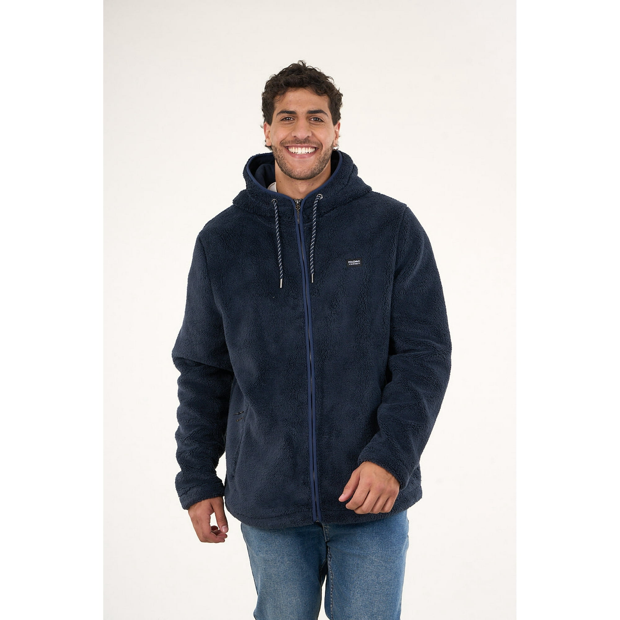 Polemic - Poleron Bonded Shaggy Con Gorro 8701