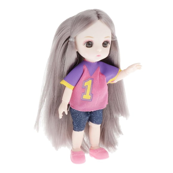 13 Partes Del Cuerpo De Mu?ecas Femeninas Articuladas Para Reemplazos De Mu?ecas BJD De 16 Cm D