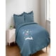 thumbnail image 4 of Cubrecama Quilt De Verano Con Flores Bordadas 2 Plazas Gris O, 4 of 4