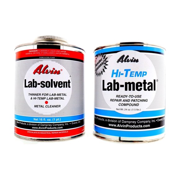 Kit de Adhesivo de Unión Alvin Hi Temp Lab-Metal 710 ml