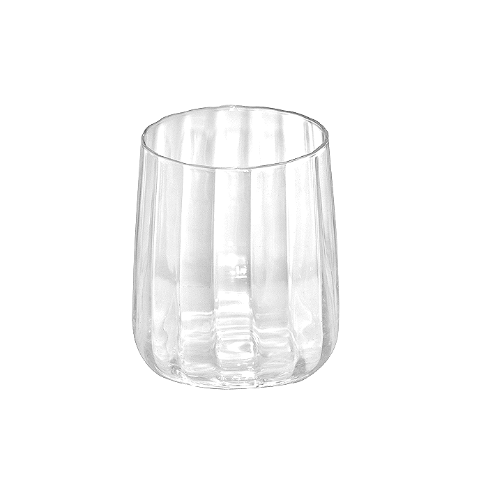 Muebles Santa Ana - Set 6 Vasos Clear Frederick Gold
