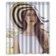 thumbnail image 1 of Cortina de ducha Lana Del Rey, juego de cortinas de baño con ganchos, tamaño 60 x 72 pulgadas, 1 of 3