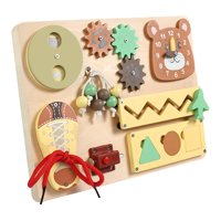 Magideal - Tablero De Actividades Para Niños, Tablero De Actividades, Regalo, Juguete Sensorial Hecho De, Juguete Educativo Para Niños En Edad Preescolar, Bebés,