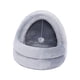 thumbnail image 2 of Nido Para Gatos, Perrera Interior Lavable, Cama Para Gatos, Cueva Para Chihuahua, Caniche, Pomerania, Grande, Gris, 2 of 5