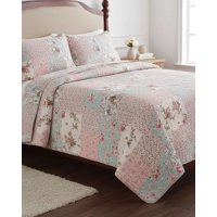 Genérico - Sabana Con Cubrecama De Verano 2 Plazas + 2 Almohadas