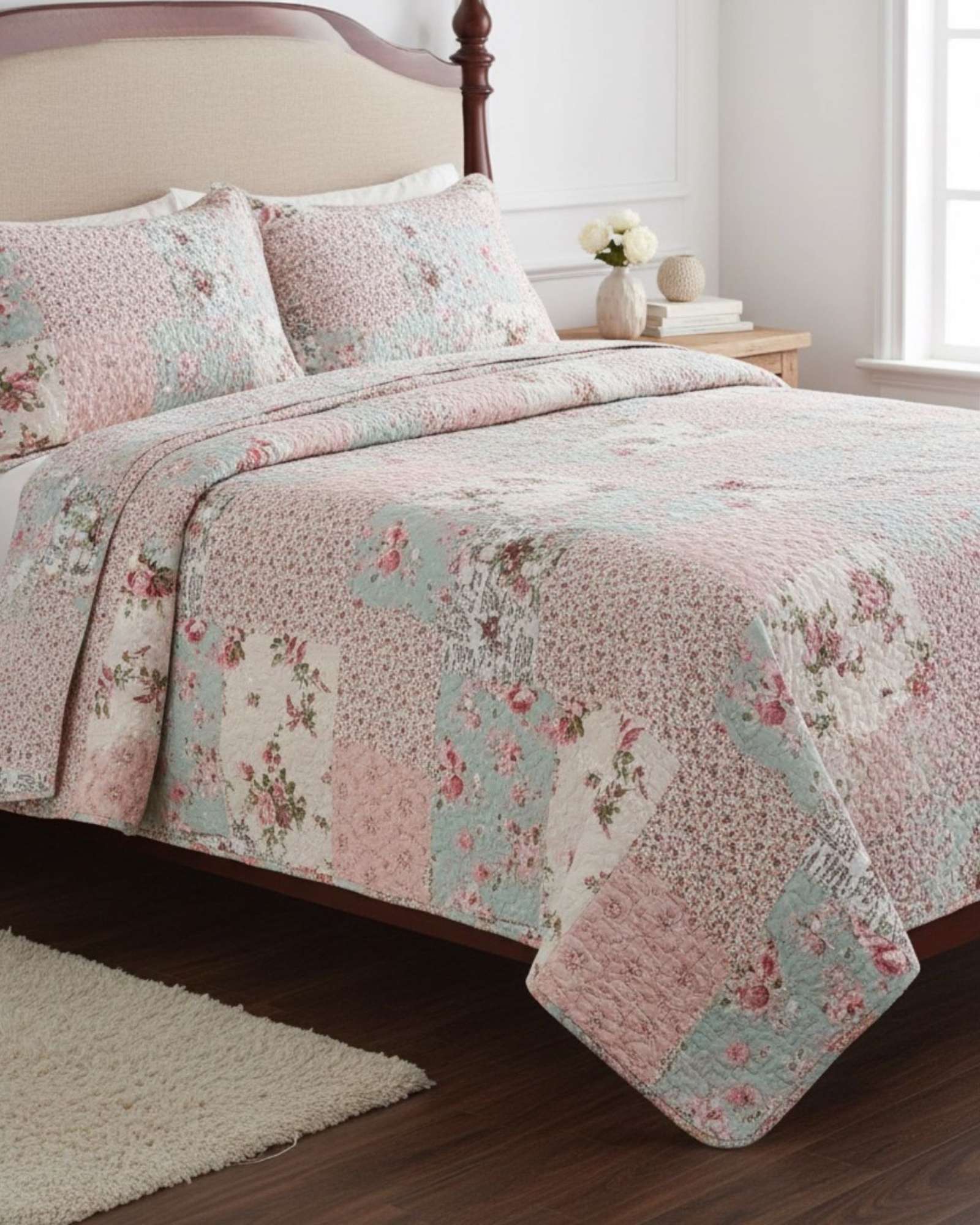 Genérico - Sabana Con Cubrecama De Verano 2 Plazas + 2 Almohadas