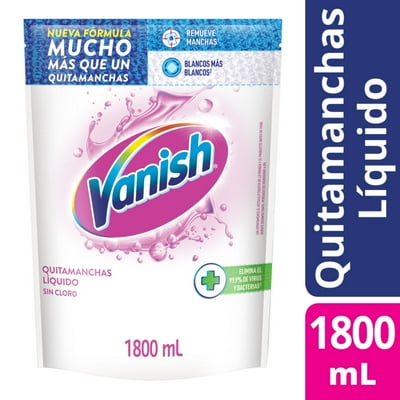 Quitamanchas Líquido Ropa Blanca Doypack 1.8 L Vanish