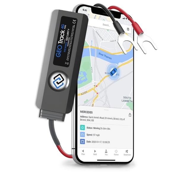 Rastreador GPS REWIRE SECURITY Geo Track Mini 4G para Vehículos