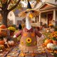 thumbnail image 5 of Figura Mastom de Ganso con Disfraz 58 cm – Decoración de Otoño, 5 of 6