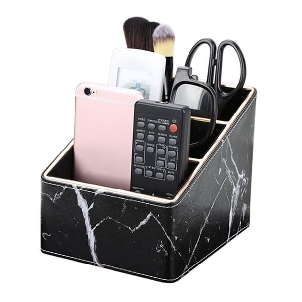 Organize Your Office Supplies with this 1pc Remote Control Storage Box - Multi-Function Desk Stationery Organizer