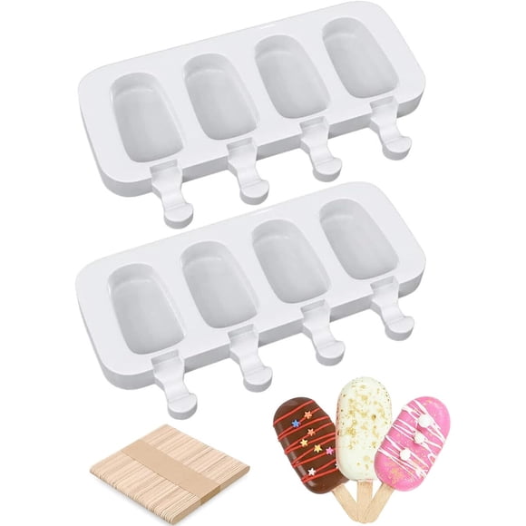 Moldes para paletas Ouddy Life set de 2 8.1 oz (240 ml)