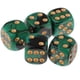 thumbnail image 3 of Dados De Juego De 5x6 Lados Dados De 16 Mm Para Juegos De Mesa Y Ense?anza De Matemáticas Verde Oscuro, 3 of 5