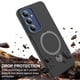thumbnail image 4 of Para Samsung Galaxy S26+ 5G Case (Compatible With MagSafe) With Invisible Magnetic O-Ring Stand Military-Grade Shockproof Phone Case,Black,For Galaxy S26+(5G), 4 of 7