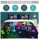 thumbnail image 5 of x498 Inside Out 2 Bed Duvet Cover Microfiber Bedding Sets 3D Printed Lightweight 3 Piece Comforter Sets, 1 Duvet Cover And 2 Pillow Shams for Kids Boys Girls 90"x90" jn498, 5 of 5