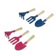 thumbnail image 1 of 2Set Mini Metal Rake Shovel Fork Set Ni?os Beach Sandbox Toy, 1 of 5