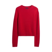Suéter Gap Cashsoft Cuello Redondo Moderno Rojo Talla L
