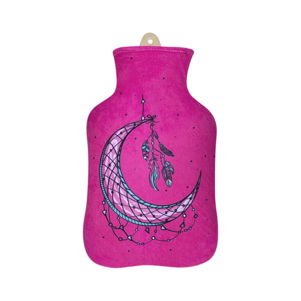 Guatero Thermicachile 1lt Luna Atrapa Sueños Fondo Rosado