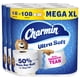 thumbnail image 1 of Papel Higiénico Charmin Ultra Suave 18 Rollos Mega XL, 1 of 9
